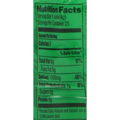 Herb-Ox Chicken Bouillon Cubes, 25-Cubes Pack Of 12