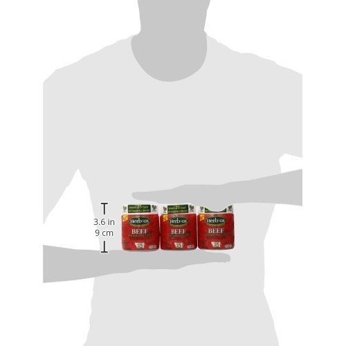 Herbox Bouillon Cubes Beef 25 Cubes, 3.2500-Ounces Pack Of6