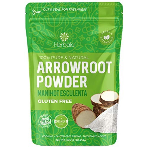 Arrowroot Powder 1 Lb. Arrowroot Flour Starch, Immune Health