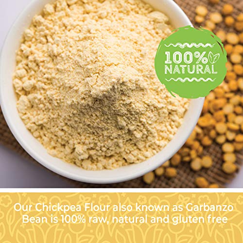 Chickpea Flour 2Lbs / 32Oz, Stone Ground Chickpea / Garbanzo Bea