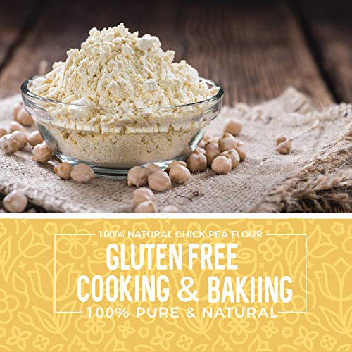 Chickpea Flour 2Lbs / 32Oz, Stone Ground Chickpea / Garbanzo Bea