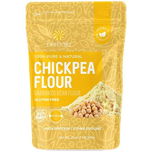Chickpea Flour 2Lbs / 32Oz, Stone Ground Chickpea / Garbanzo Bea