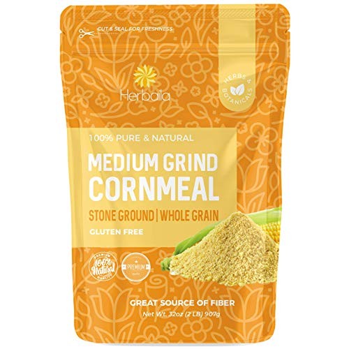 Cornmeal 2lb / 32oz, Corn Meal for Baking and Cooking, Stone Gro...