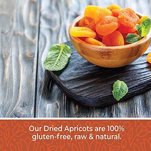 Dried Apricots No Sugar Added, 1 Pound. Sulfur Free Dried Aprico Dried Apricots No Sugar Added, 1 Pound. Sulfur Free Dried Aprico