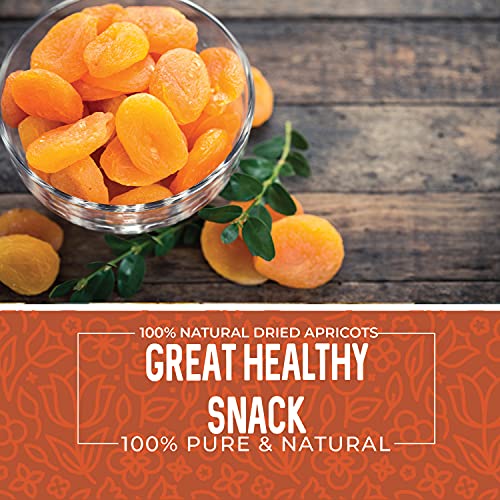 Dried Apricots No Sugar Added, 1 Pound. Sulfur Free Dried Aprico Dried Apricots No Sugar Added, 1 Pound. Sulfur Free Dried Aprico