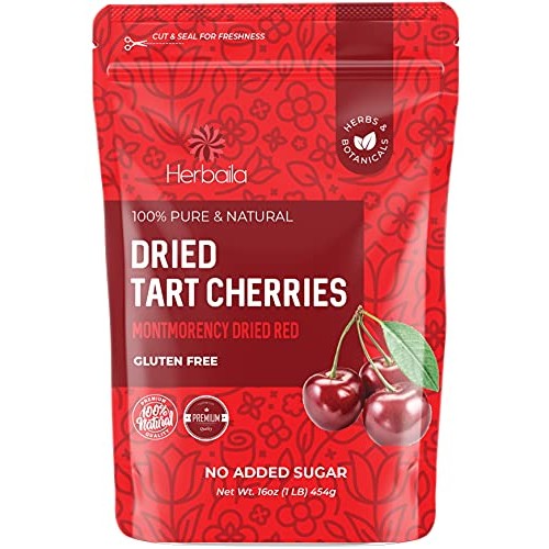 Dried Cherries Unsweetened Tart Cherry, 1lb. Montmorency Tart Ch...