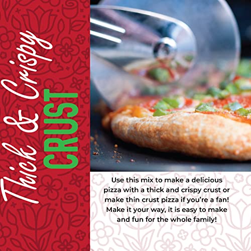 Gluten Free Pizza Crust Mix 16oz - Easy To Make Pizza Dough - Ke...