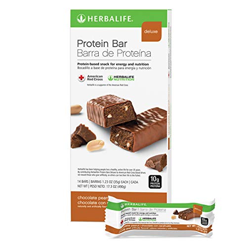 Protein Snack Bars 14 Per Box Chocolate Peanut Flavor For Energy