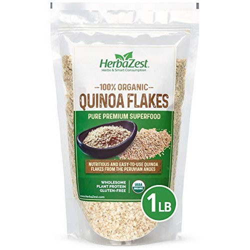 Quinoa Flakes Organic - Nutrient Rich Superfood - Complete Prote... Quinoa Flakes Organic - Nutrient Rich Superfood - Complete Prote...