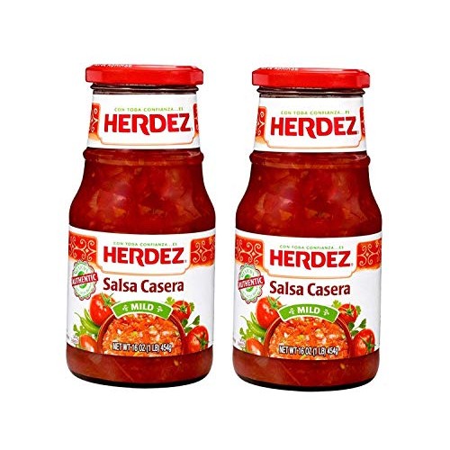 Herdez Authentic Mexican Medium Hot Sauces 15.7 Oz Gluten Free