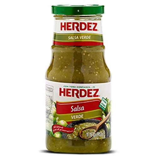 Herdez Salsa Verde16 Oz Jar 3 Pack