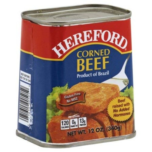 Hereford Corned Beef Canned 3Pk 12Oz Cans No Added Hormones