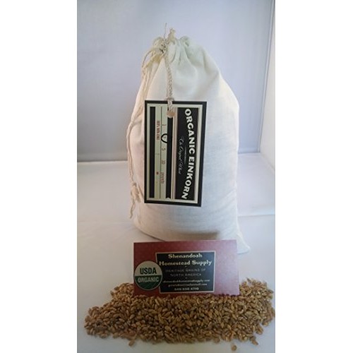 Organic Einkorn Whole Grain Farro Berries, Usa Grown. Gluten Pro