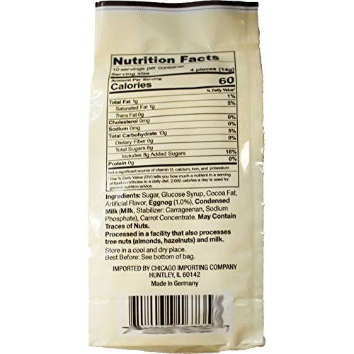 Eggnog Pillows - Filled Hard Candy