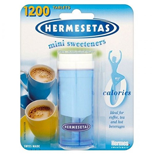 Hermesetas Mini Sweeteners 1200 per pack - Pack of 2