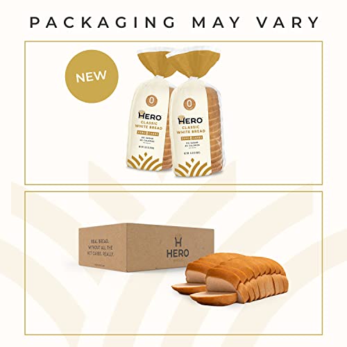 Hero White Bread — Keto Friendly &Amp; Low Net Carb | High Fiber, Pl