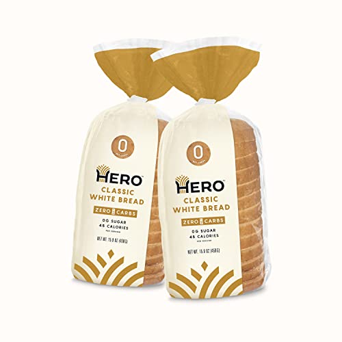 Hero White Bread — Keto Friendly &Amp; Low Net Carb | High Fiber, Pl