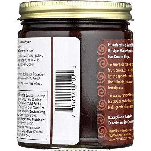 Herrells Original Hot Fudge Sauce, 10 Oz