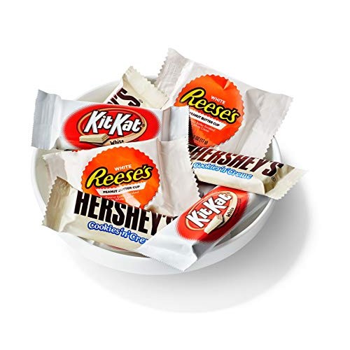 Hersheys All Time Greats White Crème Bulk Candy, Snack Size Ass