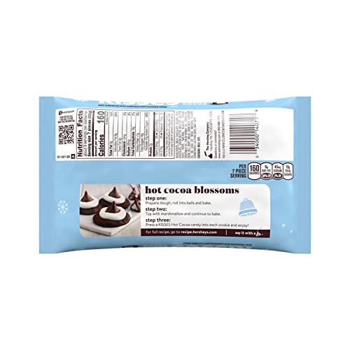 HERSHEYS KISSES Hot Cocoa Milk Chocolate with Marshmallow Flavo...