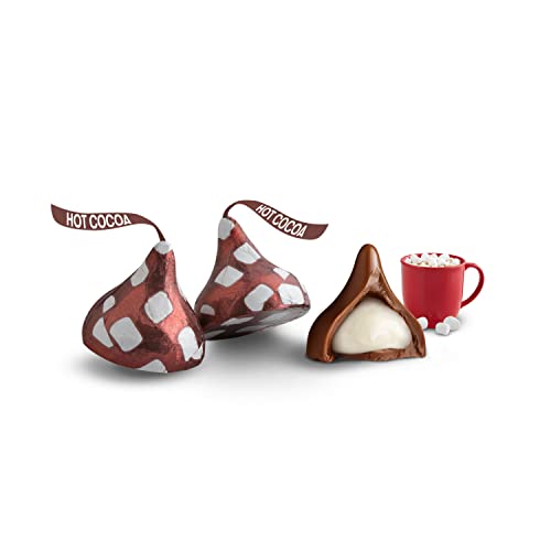 HERSHEYS KISSES Hot Cocoa Milk Chocolate with Marshmallow Flavo...