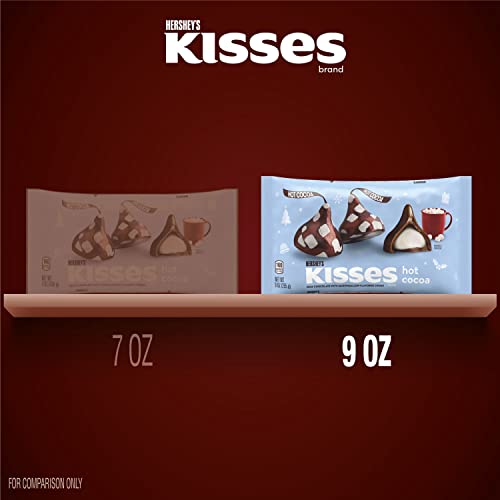 HERSHEYS KISSES Hot Cocoa Milk Chocolate with Marshmallow Flavo...