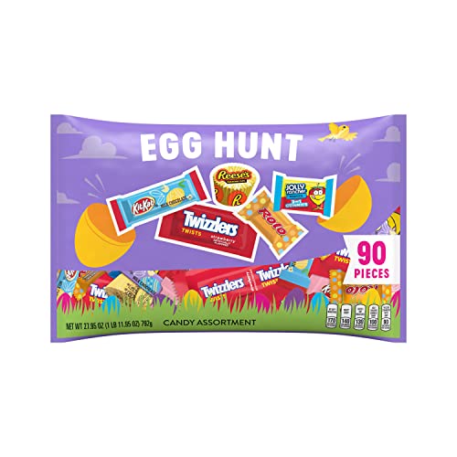 Hershey Chocolate and Fruit Flavored Assortment Treats, Easter C...