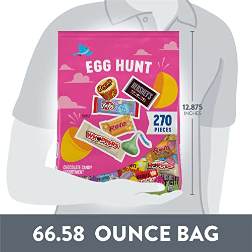 Hershey Chocolate Assortment Treats, Easter Candy, 66.58 oz Bulk...