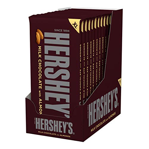 Hersheys Easter, Chocolate Bar With Almonds, 4.2 Ounce Bar Pac