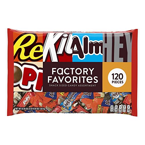 Hersheys Variety Factory Favorites, 145 Snack Sizepiece, Includ