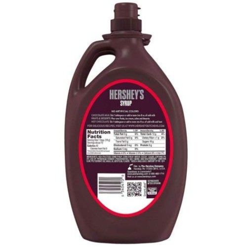 Hersheys Syrup, Chocolate, 48-Ounce Bottles Pack Of 4