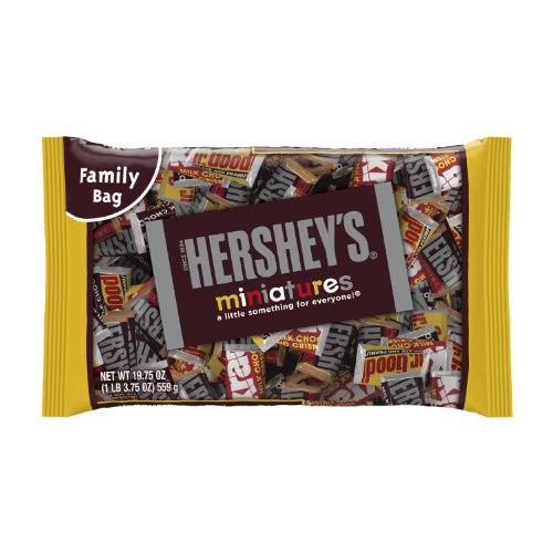 Hersheys Miniatures Assortment, 19.75-Ounce Bag Pack Of 3