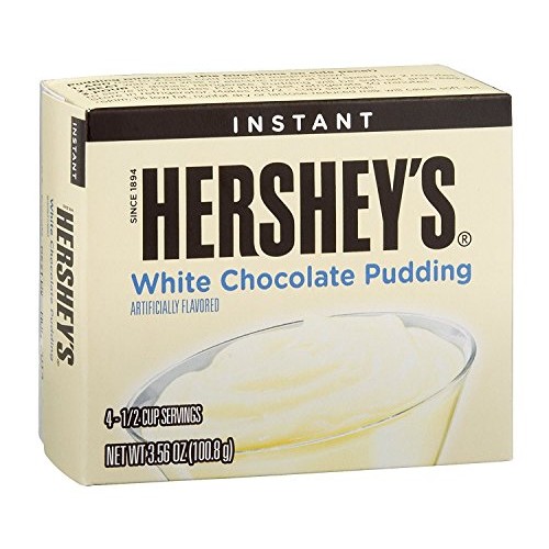 Hersheys Instant White Chocolate Pudding Mix, 3.56 Oz