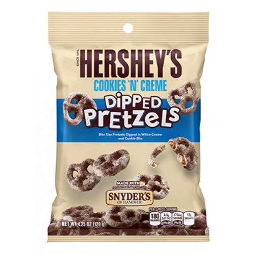 Hersheys Cookies N Cream Dipped Pretzels