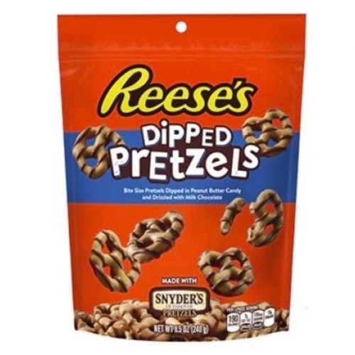 Reeses Dipped Pretzels 4.25 Ounces