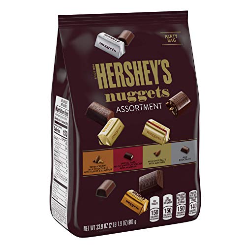 Hersheys Nuggets Assortment, Chocolate Candy , 33.9 Ounce Bag