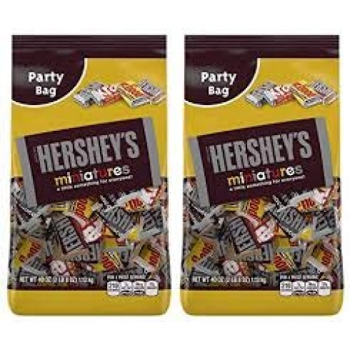 Hersheys Iuyehduh Chocolate Assorted Miniatures Halloween Candy