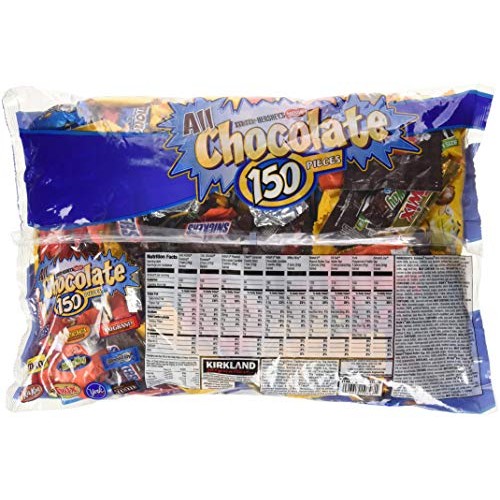 Hersheys All Chocolate Pieces, 150 Pcs, 90 Ounce Bag