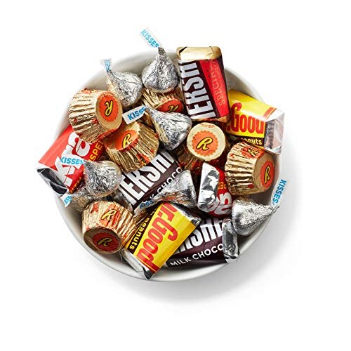 Hersheys Chocolate Candy Assortment Kisses, Reeses, And Hersh