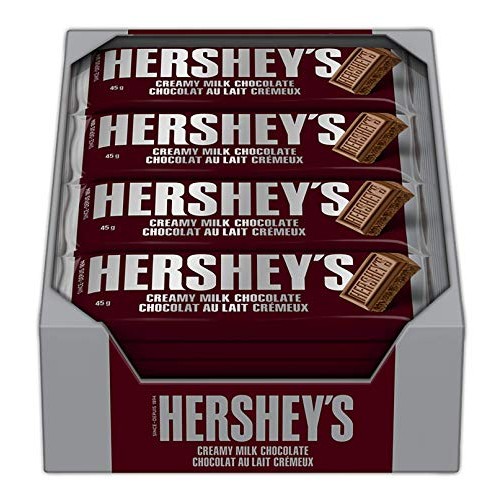 Hersheys Chocolate Candy Bars, 36 Count