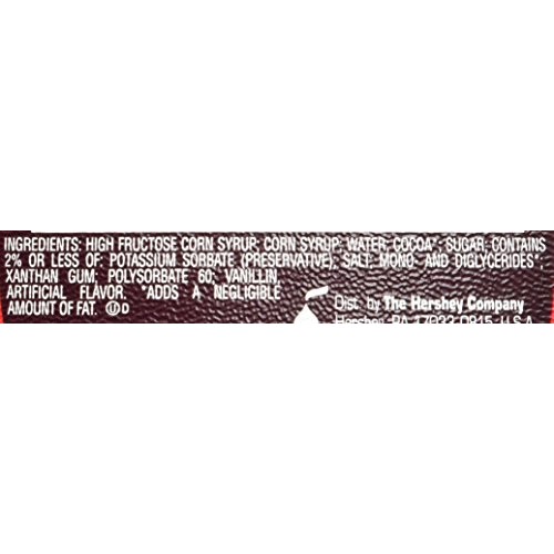 Hersheys, Chocolate Syrup, 24 Oz