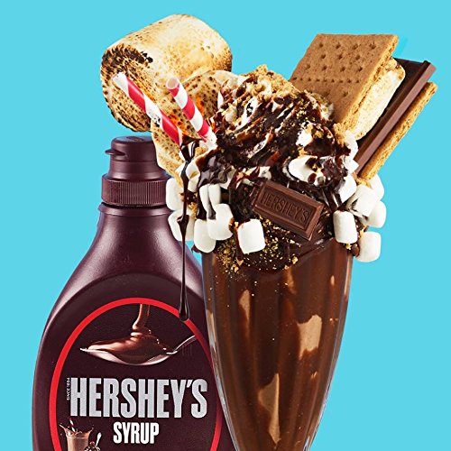HERSHEYS Chocolate Syrup, Special Dark, 22 Ounce Pack of 6 HERSHEYS Chocolate Syrup, Special Dark, 22 Ounce Pack of 6