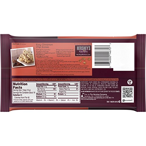 Hersheys Cinnamon Chips, 10 Ounce
