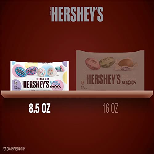 HERSHEYS Cookies n Creme Eggs, Easter Candy, 8.5 oz Bag