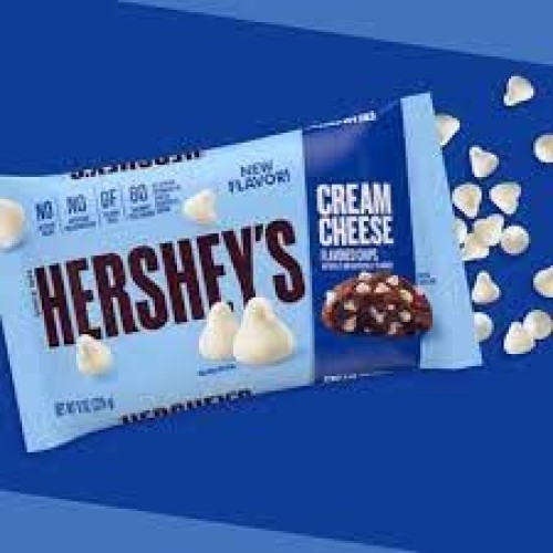 Hersheys Cream Cheese Baking Chips 8 oz Pack of 6