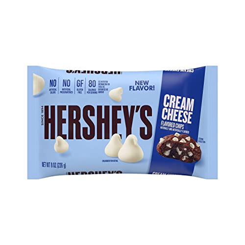Hersheys Cream Cheese Baking Chips 8 oz Pack of 6