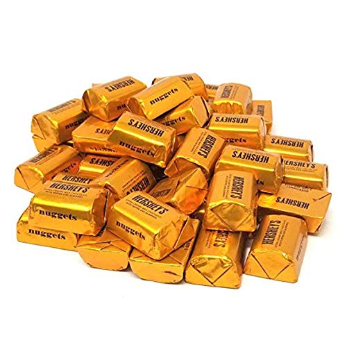 Hersheys Gold Nuggets Extra Creamy Milk Chocolate Covered Toffe