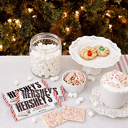 Hersheys Holiday Candy Cane Bar, Mint With Candy Bits 1.55 Oz.