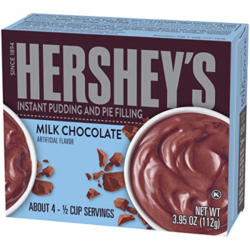 Hersheys Instant Milk Chocolate Pudding &Amp; Pie Filling 3.95 Oz