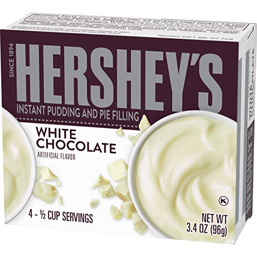 Hersheys Instant White Chocolate Pudding Mix Pack Of 4